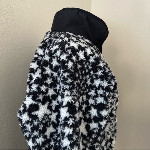 Free People Movement Hit The Slopes Fleece Jacket Starry Eyed Black Combo XS - Picture 9 of 16